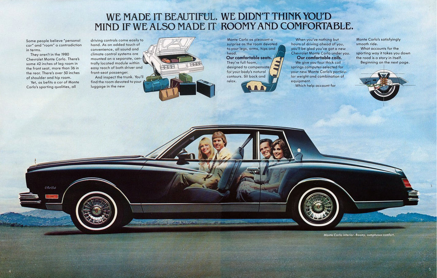 1980 Chevrolet Monte Carlo Brochure Page 4